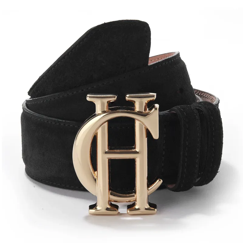 Holland Cooper HC Classic Suede Belt - Black